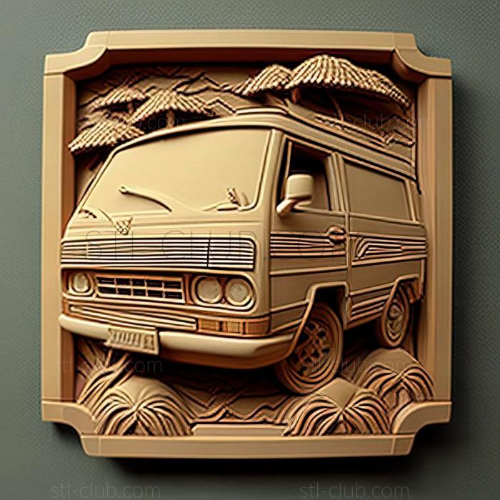 3D model Mazda Bongo (STL)